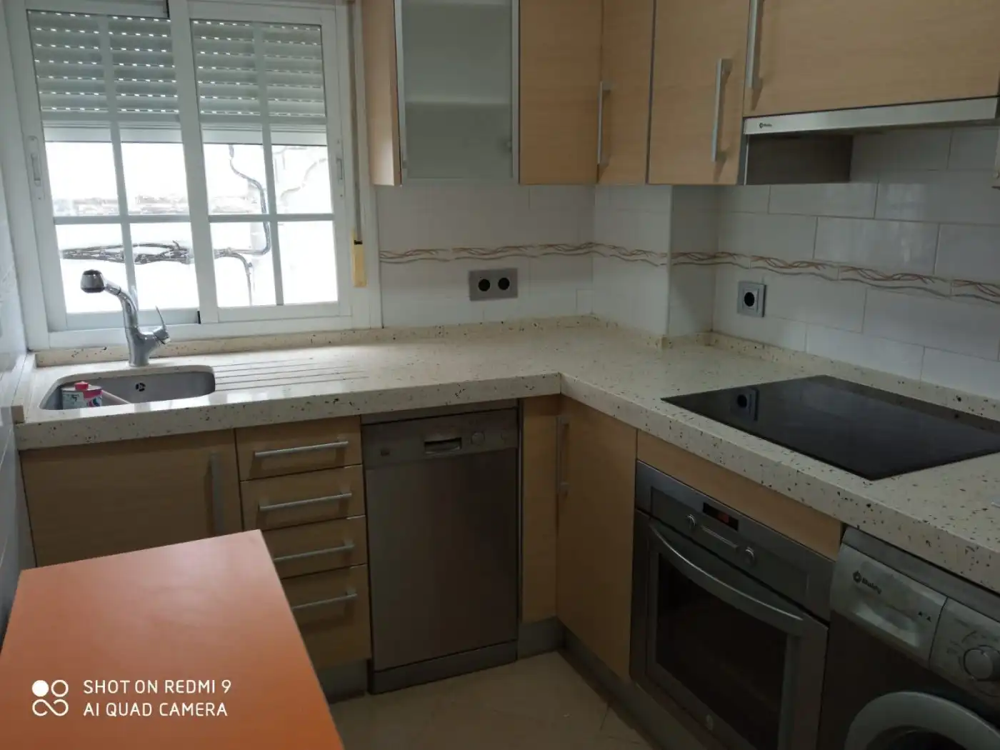 Cocina de Piso de alquiler en Chiclana de la Frontera con Aire acondicionado y Balcón