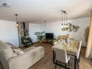 Sala d'estar de Finca rústica de lloguer en Almuñécar amb Aire condicionat, Jardí privat i Terrassa