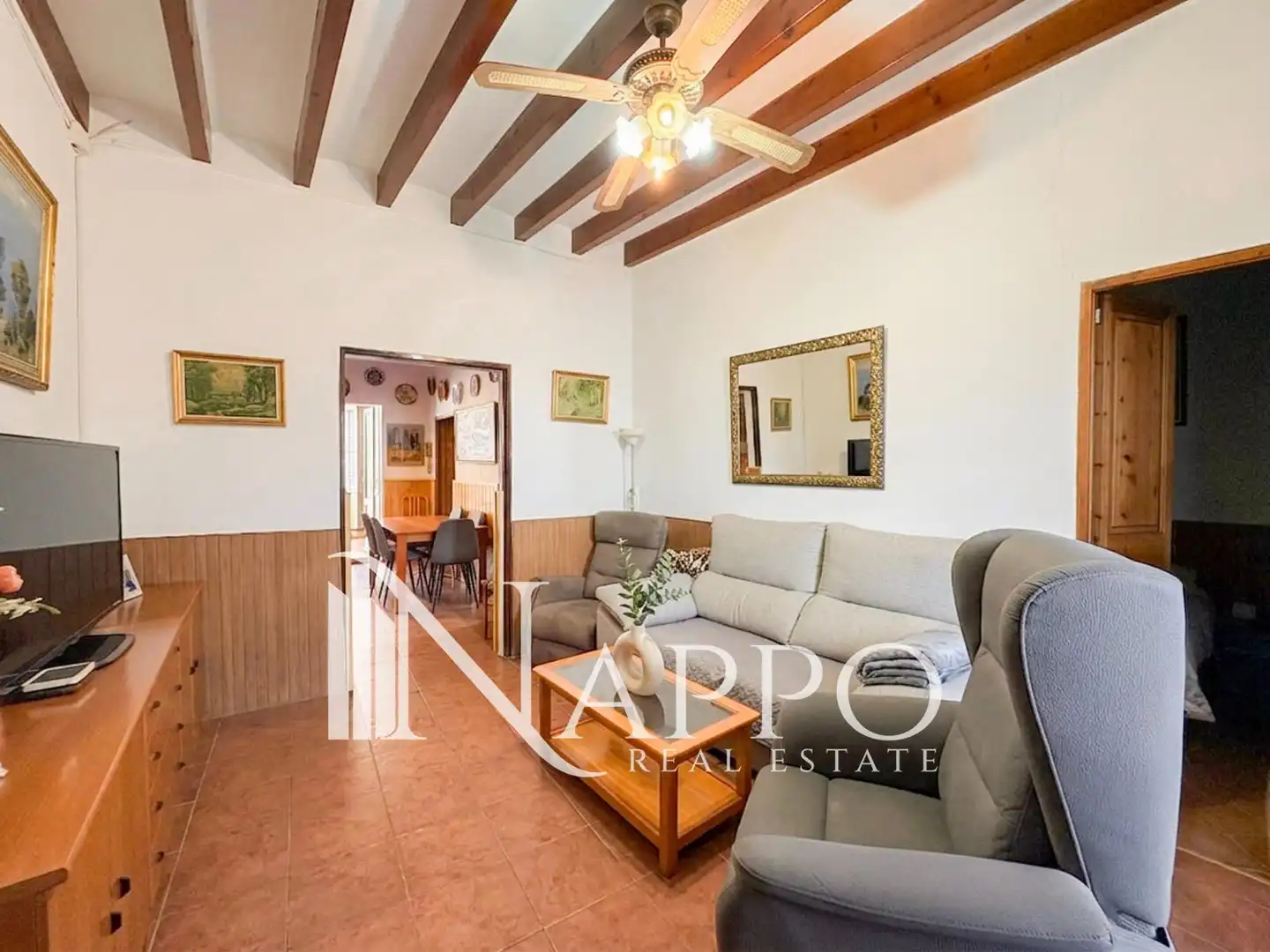 Living room of Flat for sale in  Palma de Mallorca  with Private garden and Terrace