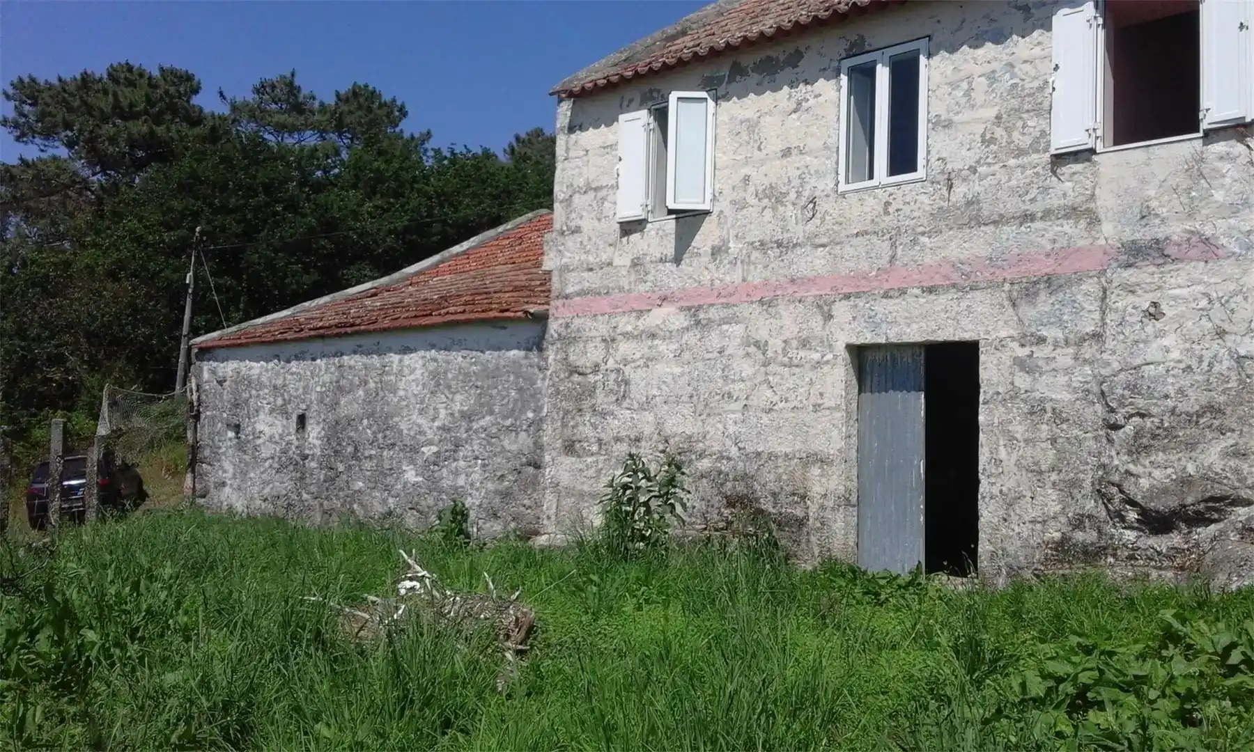 Vista exterior de Finca rústica en venta en Marín con Jardín privado, Trastero y Balcón