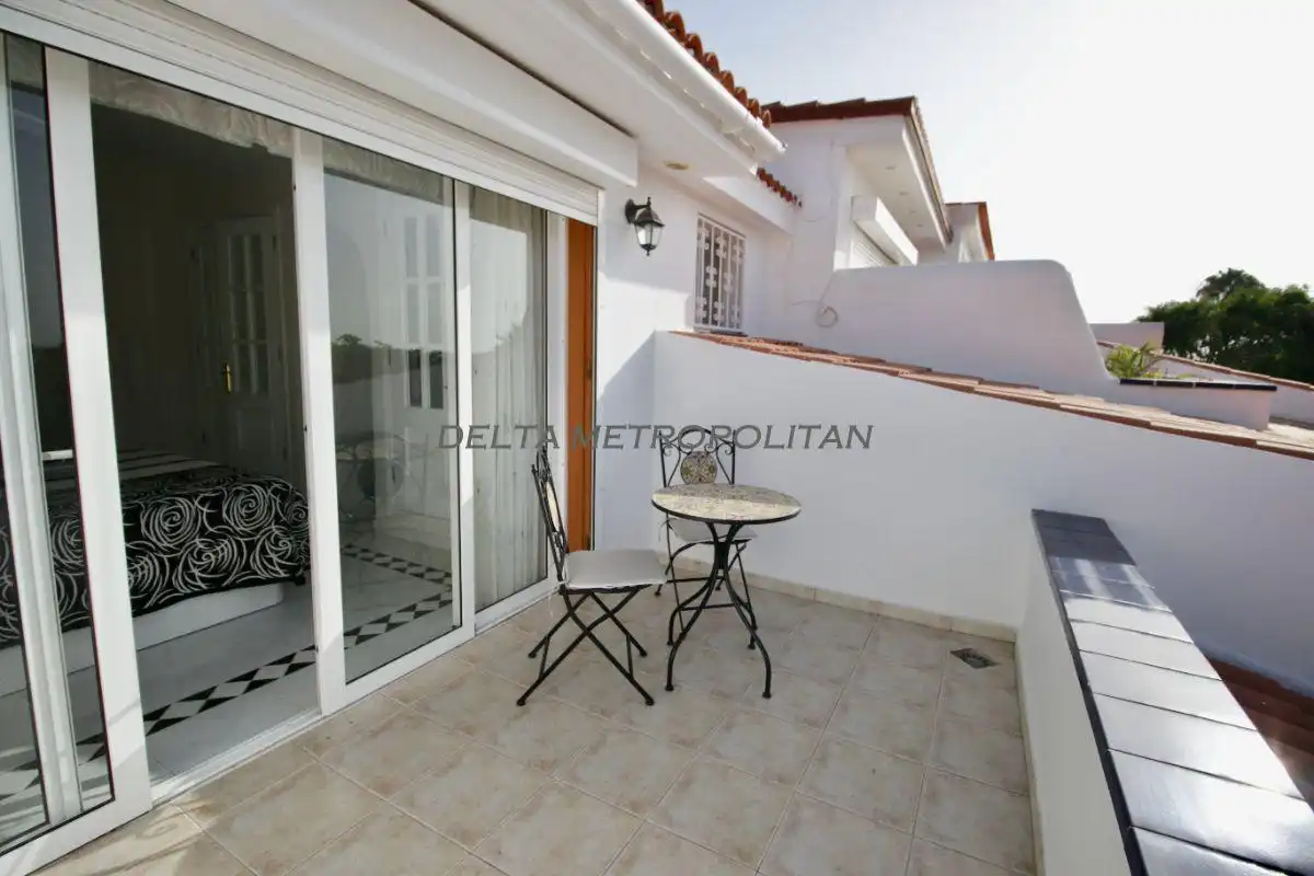 Terraza de Casa o chalet de alquiler en San Miguel de Abona con Terraza, Amueblado y Piscina comunitaria