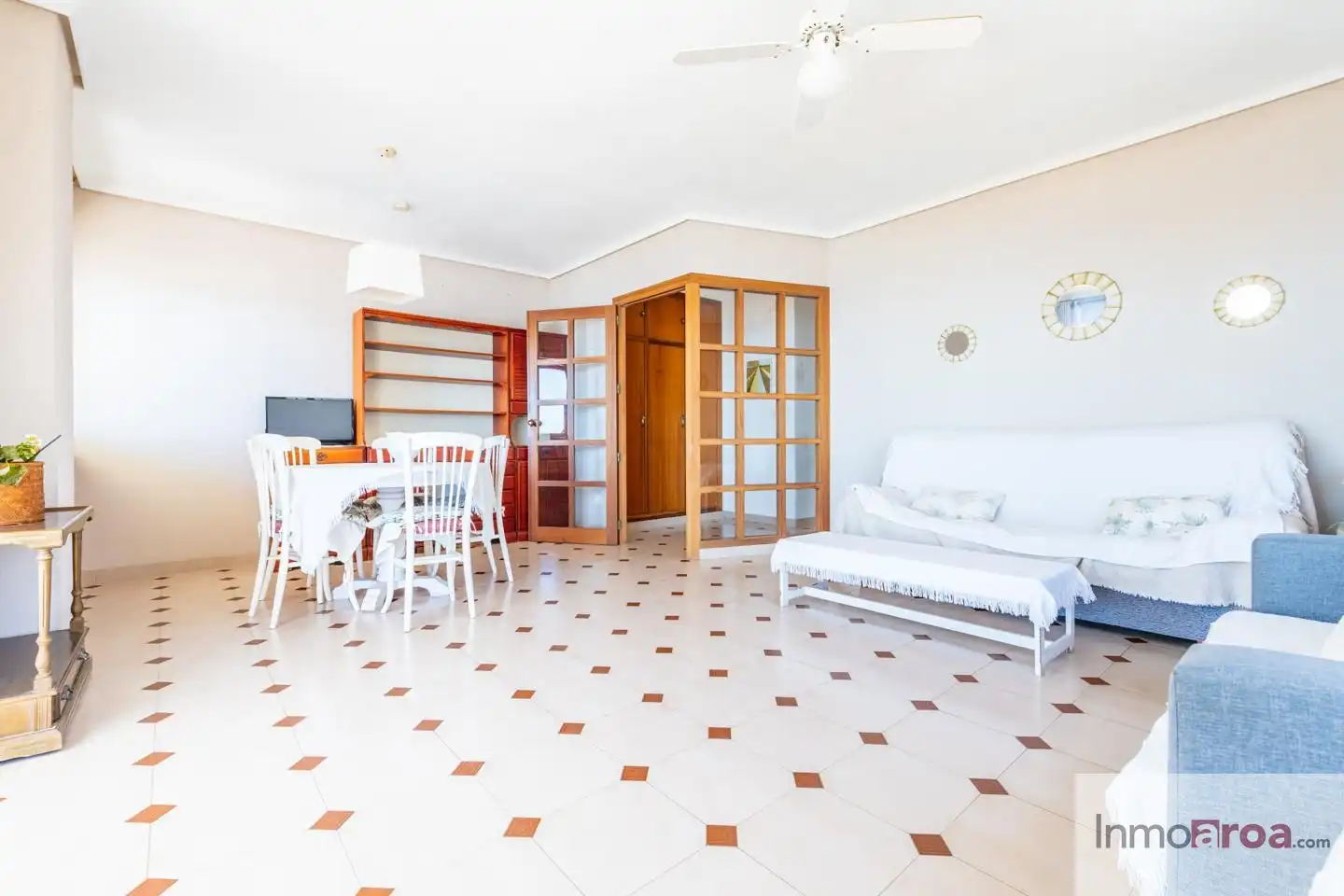 Wohnzimmer von Wohnung zum Verkauf in Benicasim / Benicàssim mit Terrasse und Gemeinschaftspool