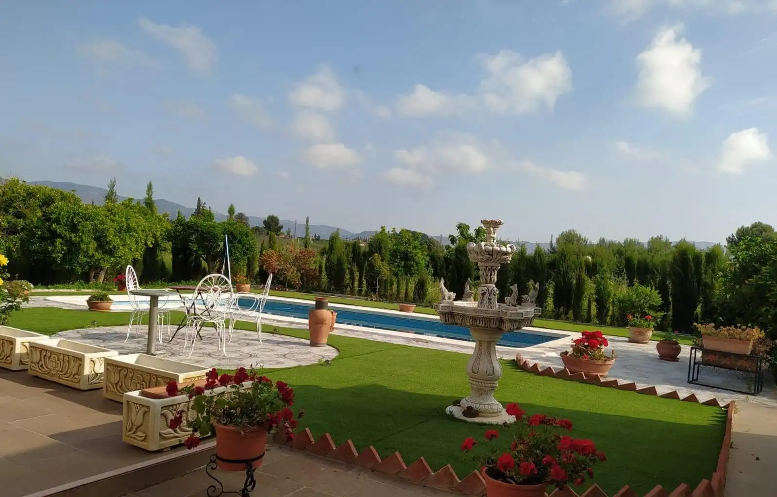Jardí de Finca rústica en venda en Alhama de Murcia amb Jardí privat i Piscina