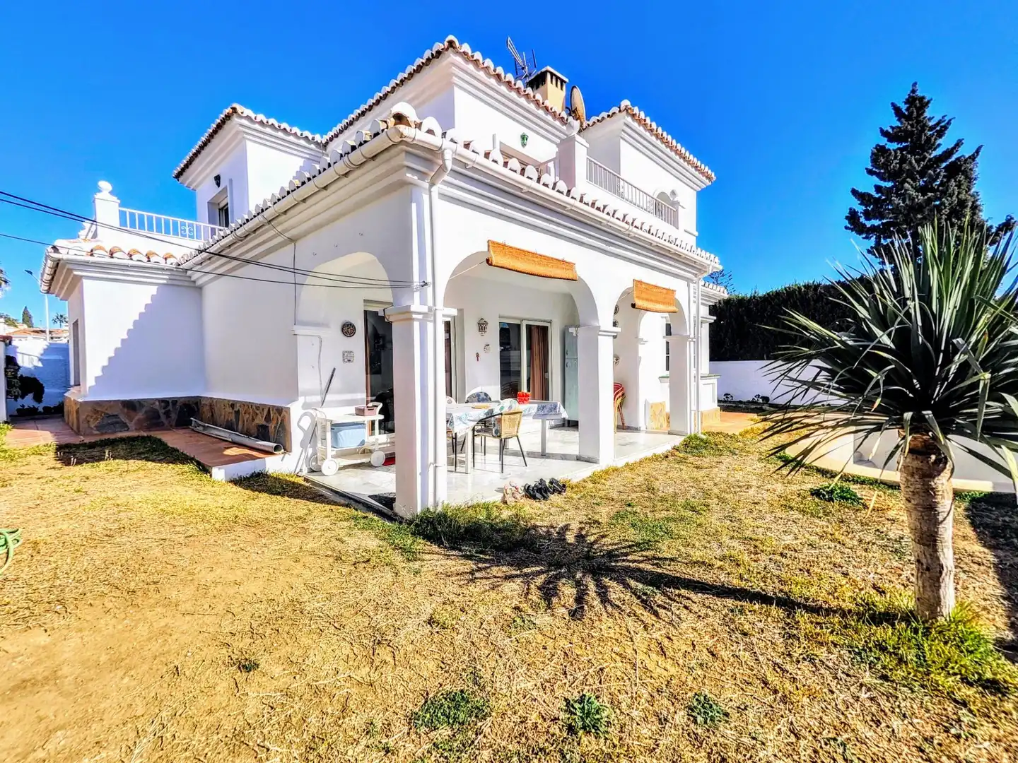 Jardí de Casa o xalet en venda en Benalmádena amb Jardí privat, Terrassa i Traster