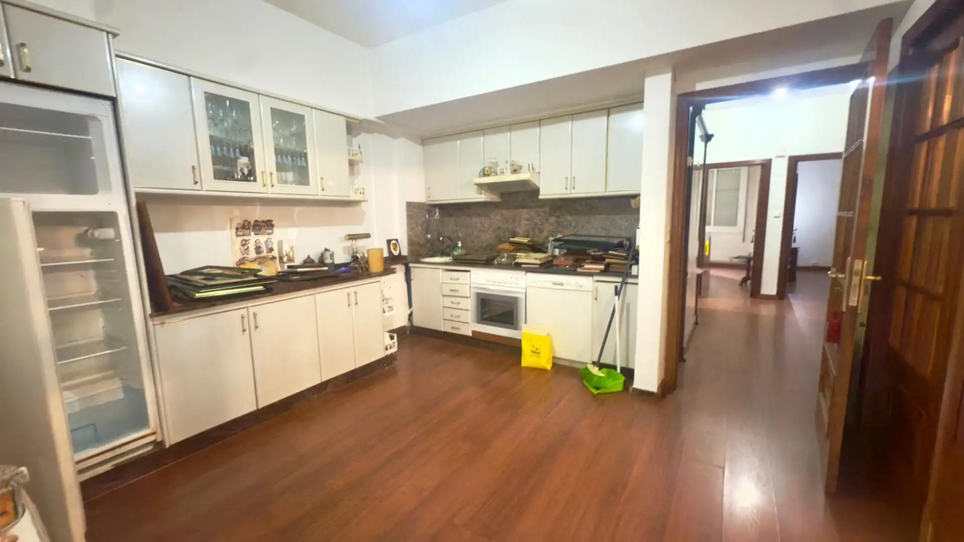 Küche von Wohnung zum Verkauf in Ourense Capital  mit Heizung, Privatgarten und Terrasse