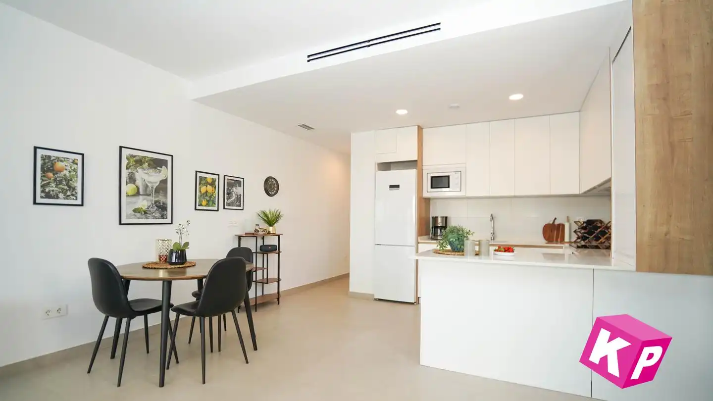 Cocina de Planta baja en venta en Santa Pola con Aire acondicionado, Calefacción y Terraza