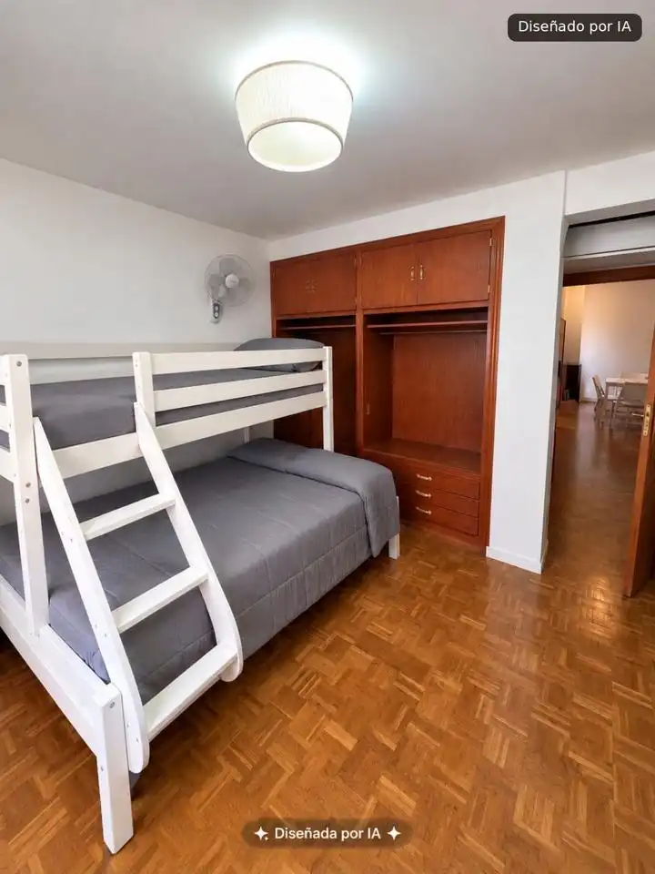 Schlafzimmer von Wohnung zum Verkauf in Madrid mit Klimaanlage, Heizung und Parkett