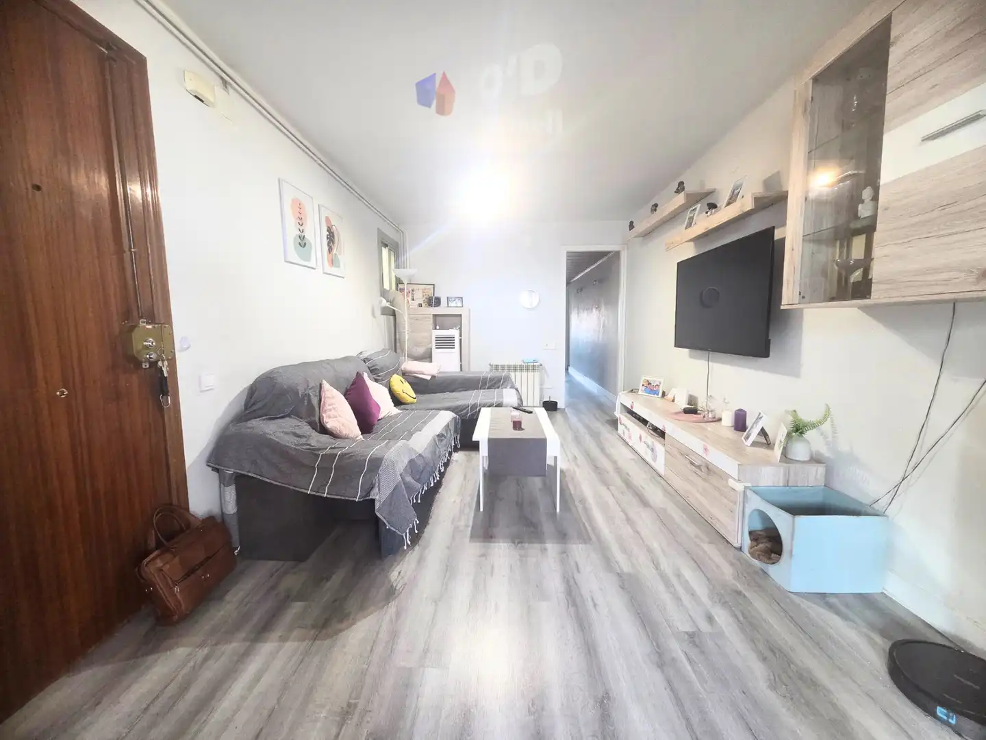 Sala de estar de Ático en venta en Sant Boi de Llobregat con Aire acondicionado, Terraza y Horno