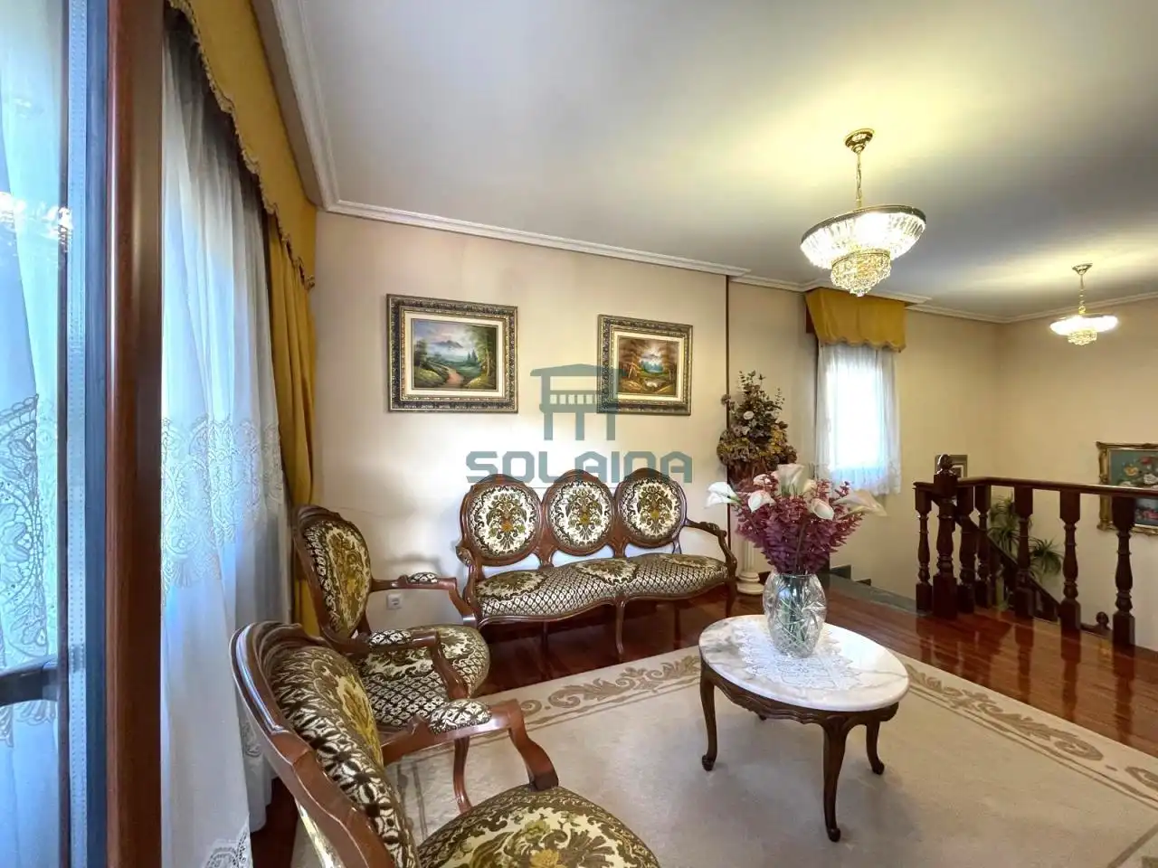 Sala de estar de Casa o chalet en venta en Ourense Capital  con Calefacción, Jardín privado y Terraza