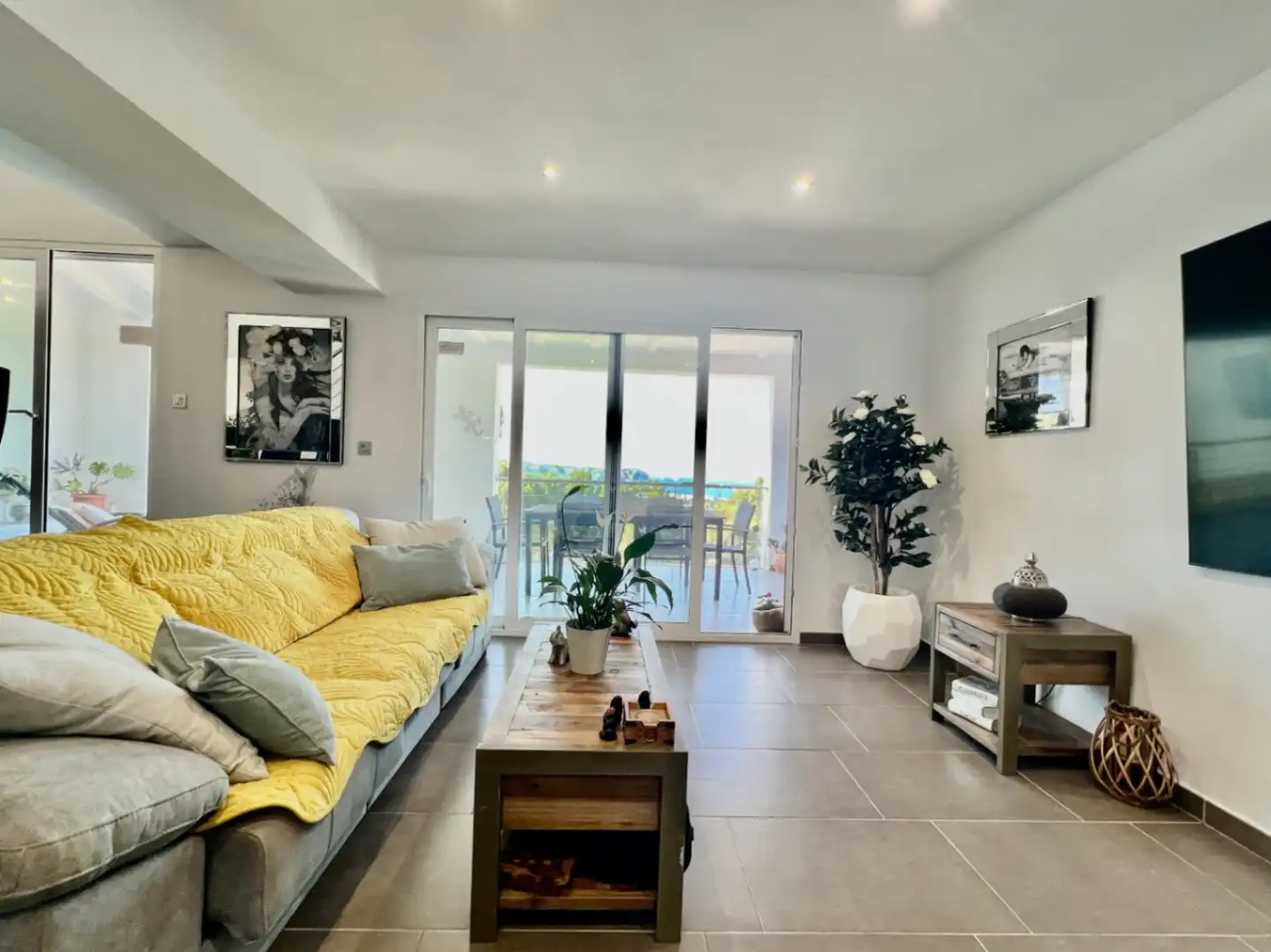 Living room of Houses for sale in Jávea / Xàbia  with Air Conditioner, Heating and Terrace
