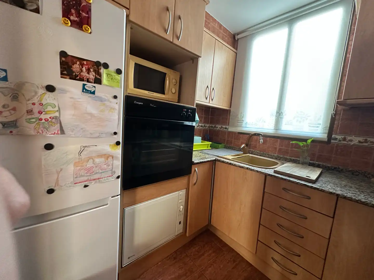 Cocina de Piso en venta en Castellón de la Plana / Castelló de la Plana con Amueblado