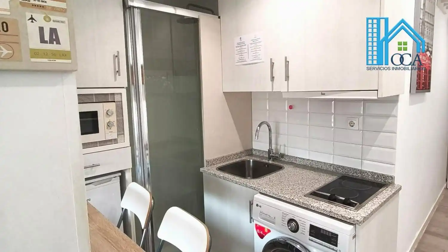 Küche von Wohnung zum Verkauf in Madrid mit Klimaanlage und Möbliert