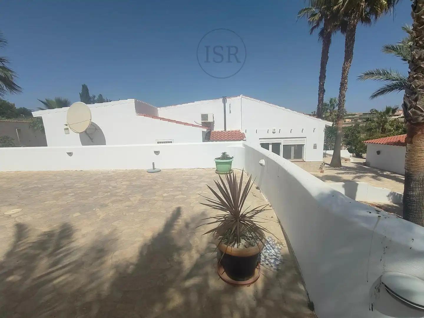 Vista exterior de Casa o xalet en venda en Antas amb Aire condicionat i Piscina