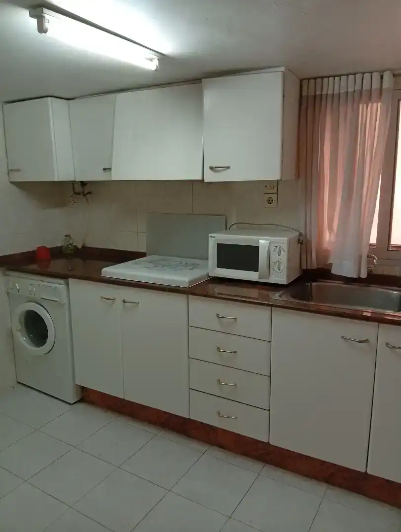 Cocina de Piso en venta en Graja de Campalbo con Jardín privado, Trastero y Amueblado