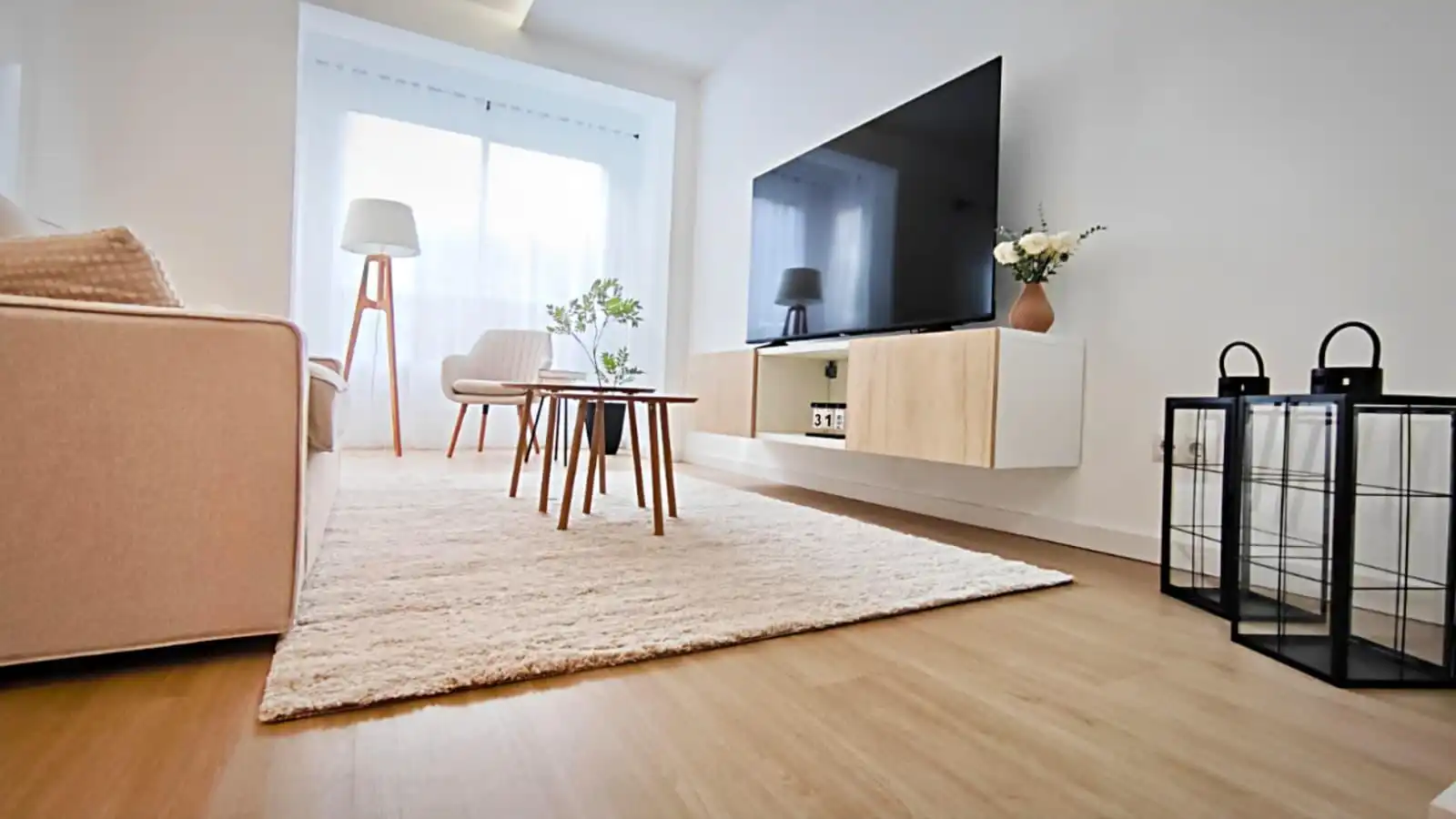 Sala de estar de Piso en venta en  Palma de Mallorca con Aire acondicionado y Amueblado