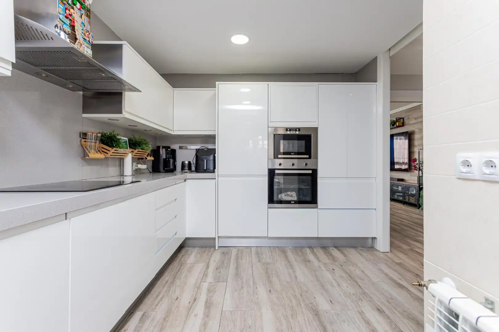 Cocina de Casa adosada en venta en Valdemoro con Aire acondicionado, Calefacción y Piscina comunitaria