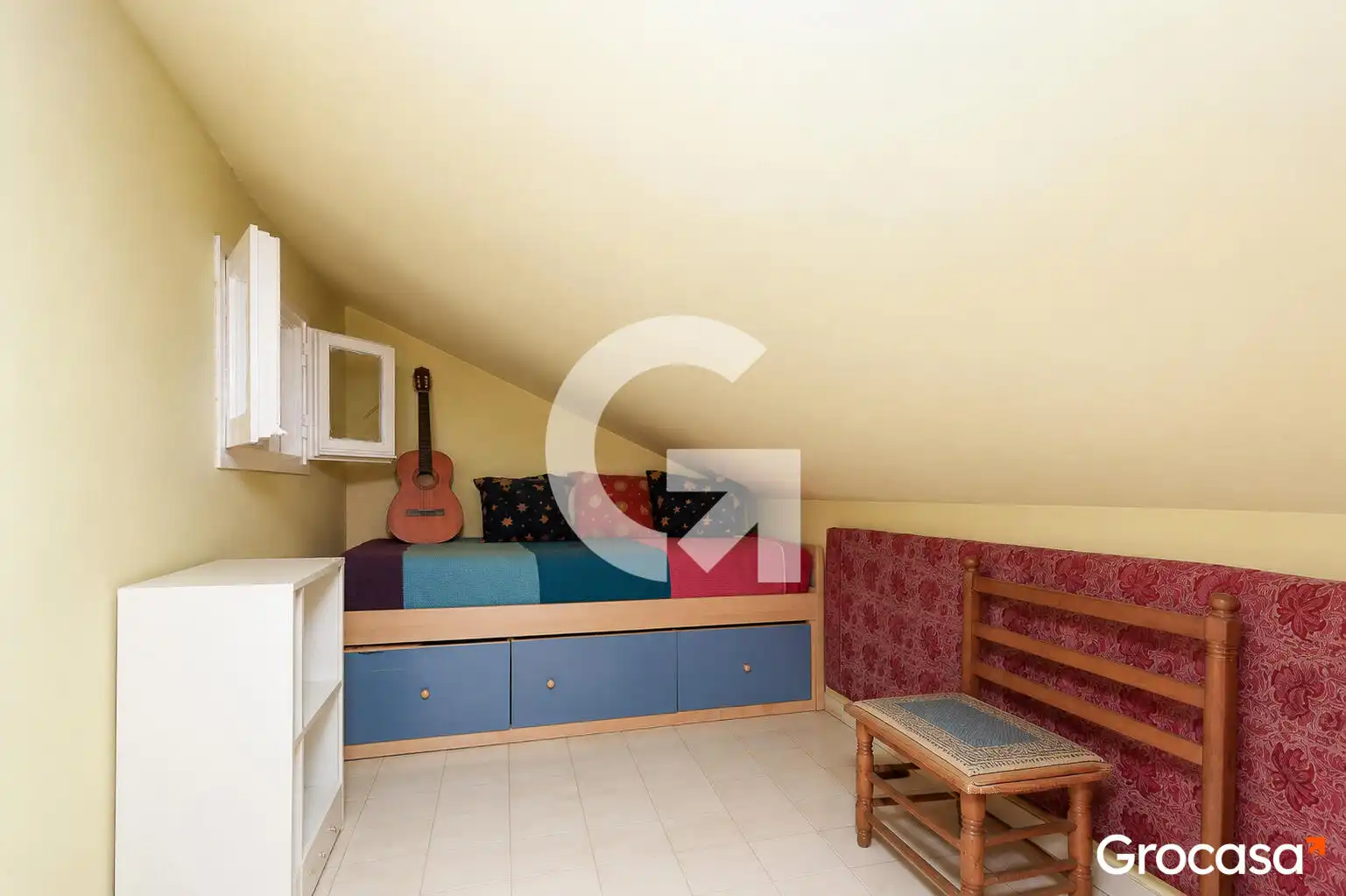 Habitación de Casa adosada en venta en Barcelona con Aire acondicionado, Calefacción y Terraza