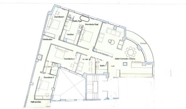 Piso en Venta en Del Oeste en El Pilar