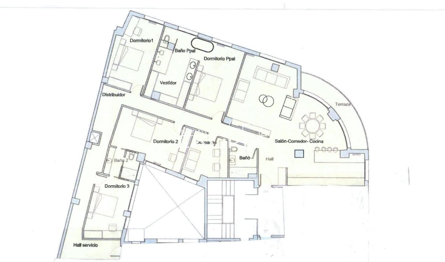 Flat for sale in  Valencia Capital  with Air Conditioner, Heating and Terrace