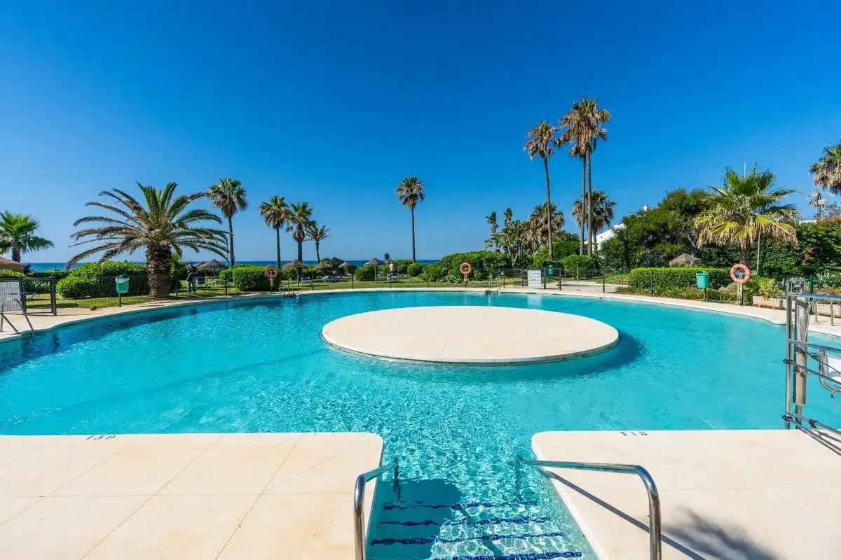 Swimming pool of Flat for sale in Mijas  with Terrace