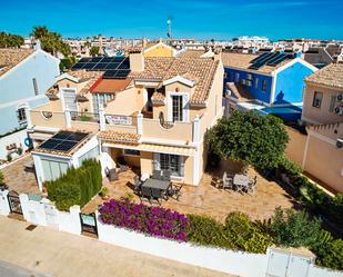 Exterior view of Single-family semi-detached for sale in Orihuela  with Air Conditioner and Terrace