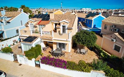 Exterior view of Single-family semi-detached for sale in Orihuela  with Air Conditioner and Terrace