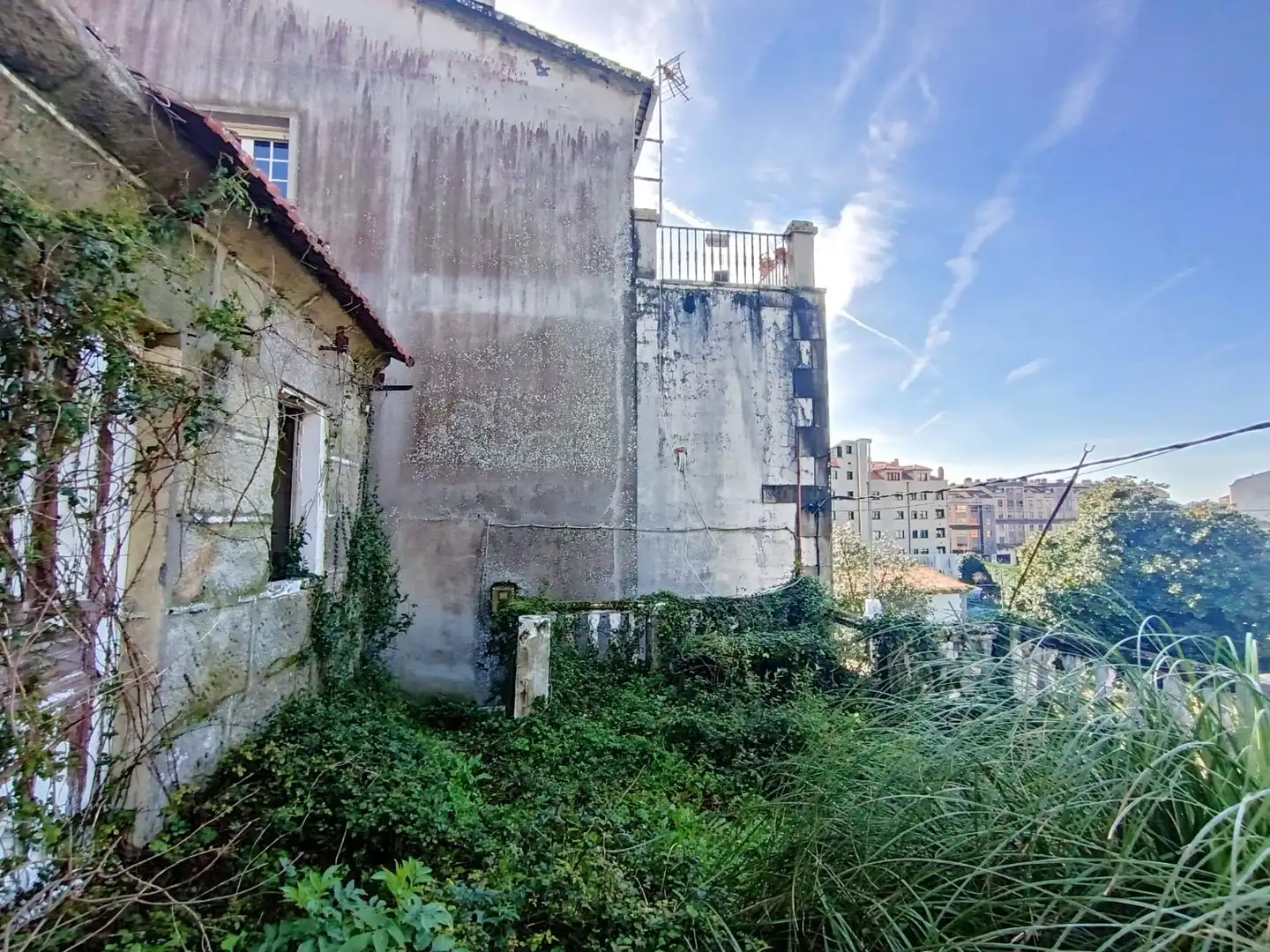 Vista exterior de Residencial en venta en Poio