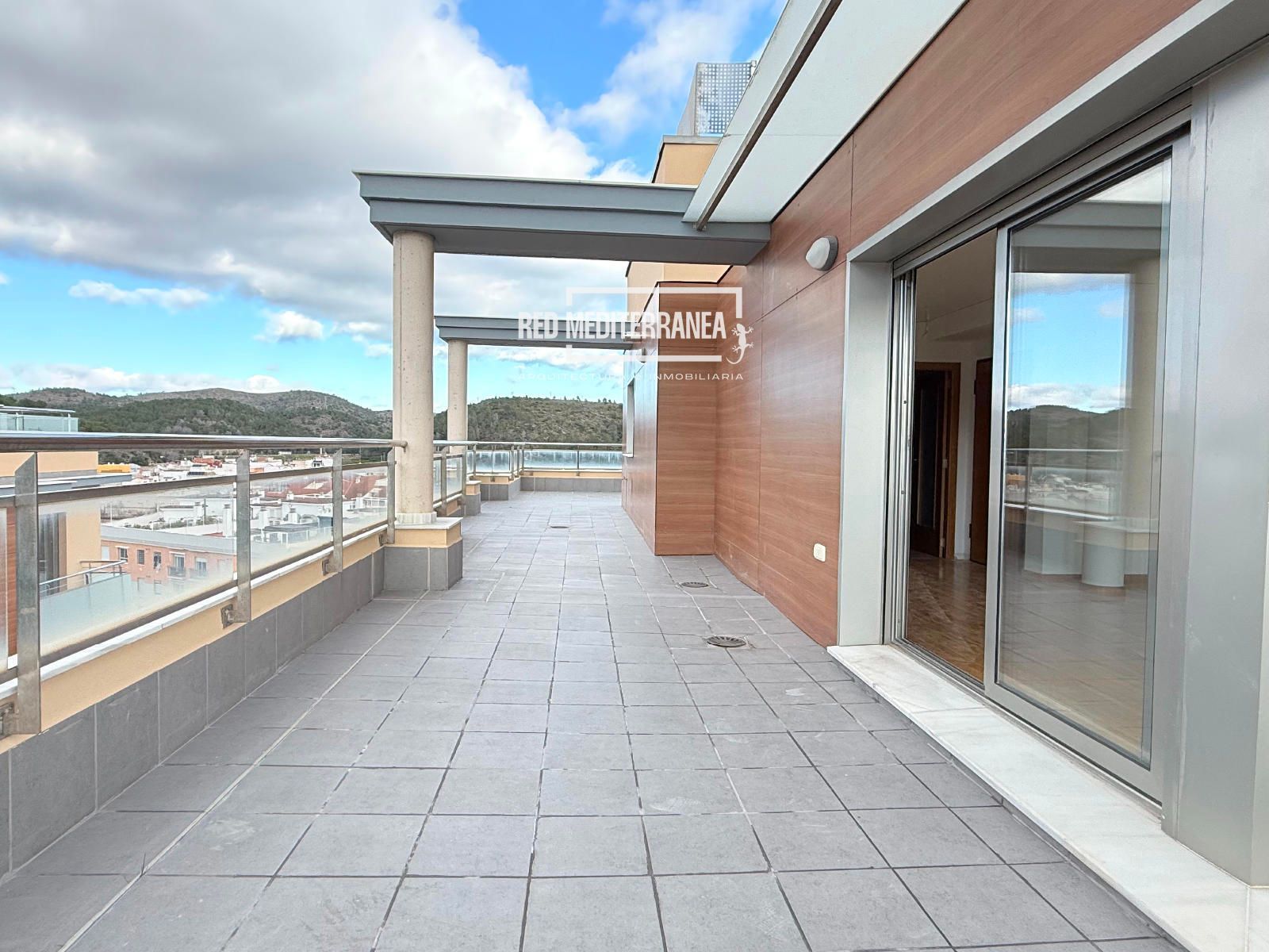 Terrace of Attic for sale in Gandia  with Air Conditioner, Terrace and Swimming Pool