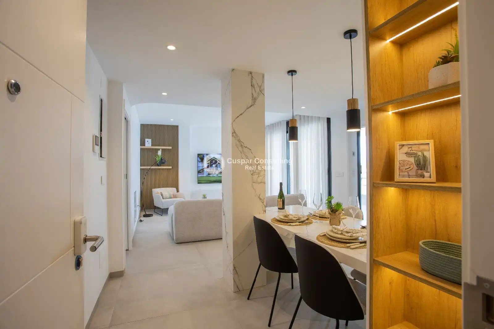 Sala de estar de Apartamento en venta en San Pedro del Pinatar con Aire acondicionado, Calefacción y Terraza