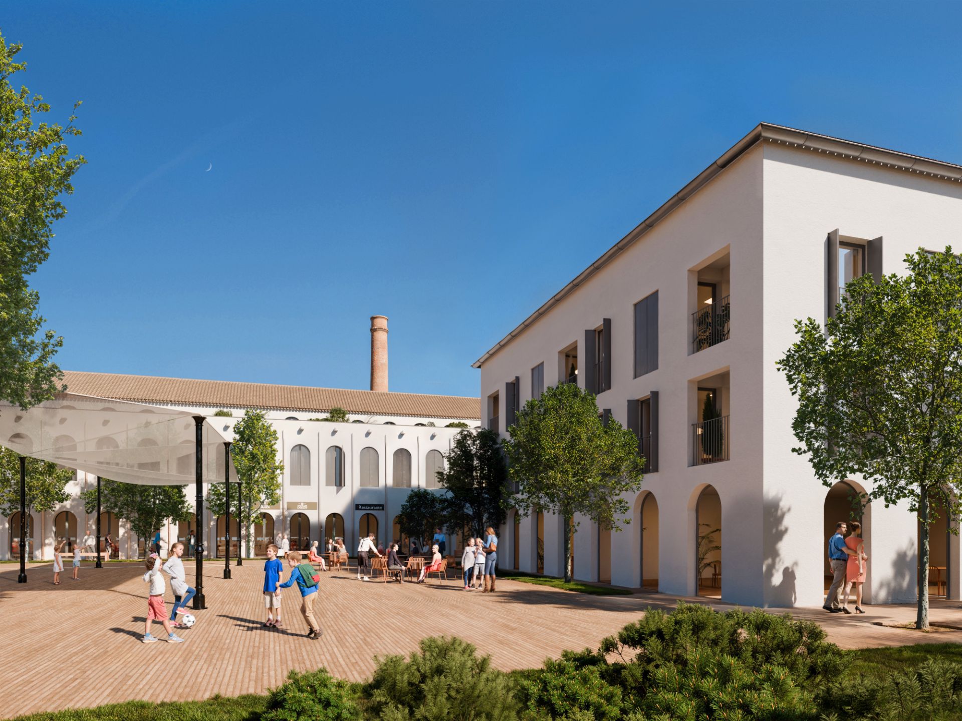 Außenansicht von Wohnung zum Verkauf in Cabrils mit Klimaanlage, Heizung und Parkett