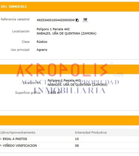 Photo 2 of Land for sale in Uña de Quintana, Zamora