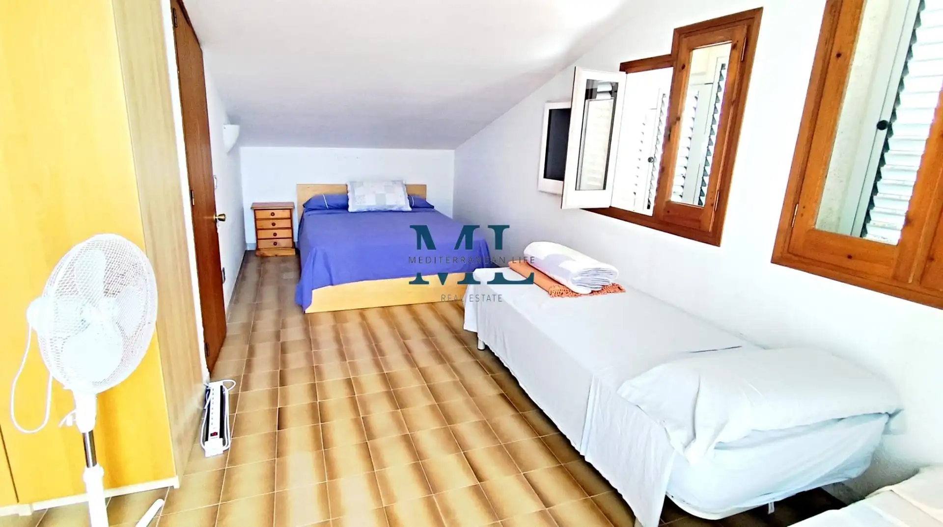 Bedroom of Houses for sale in Roda de Berà  with Heating and Swimming Pool