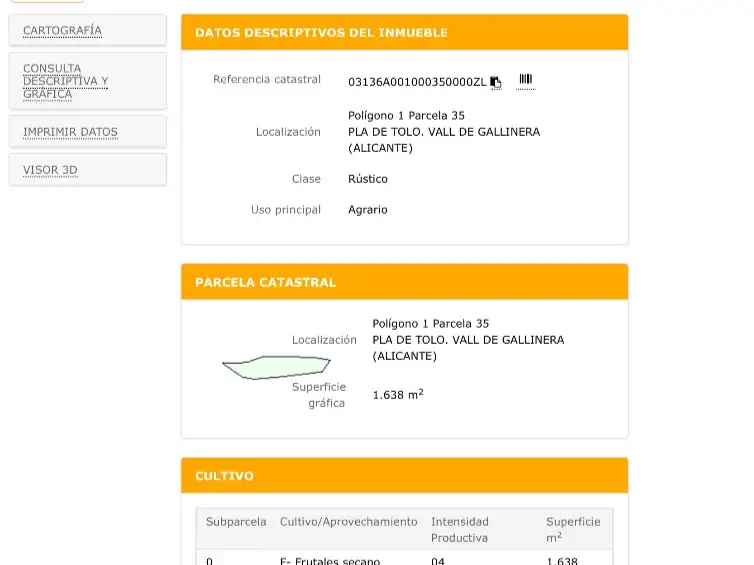 Rural land for sale in Poligono 1, imagen 3