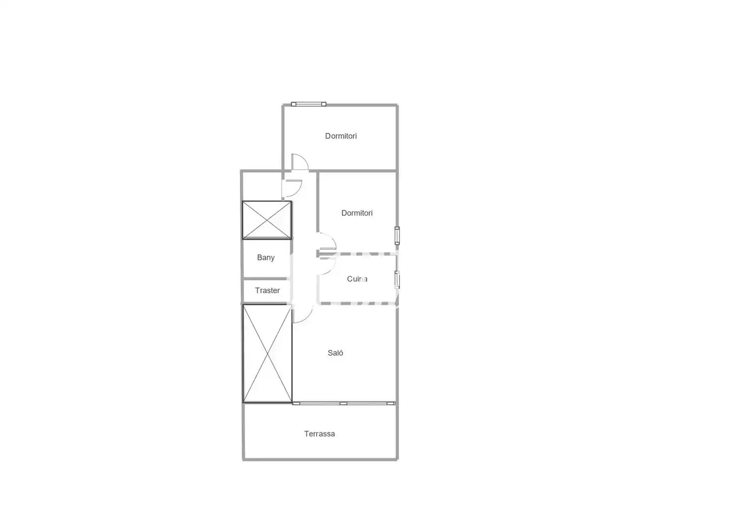 Wohnung zum Verkauf in Roses mit Klimaanlage, Heizung und Terrasse