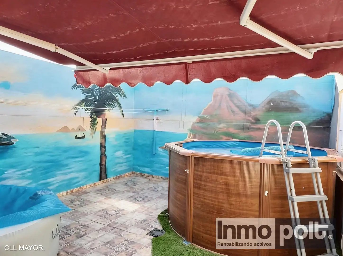 Swimming pool of Houses for sale in Torre-Pacheco  with Air Conditioner, Parquet flooring and Terrace
