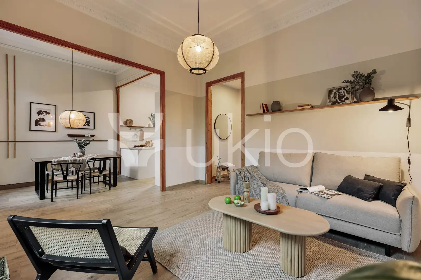 Apartamento con terraza en alquiler en Carrer de Pau Claris, imagen 9