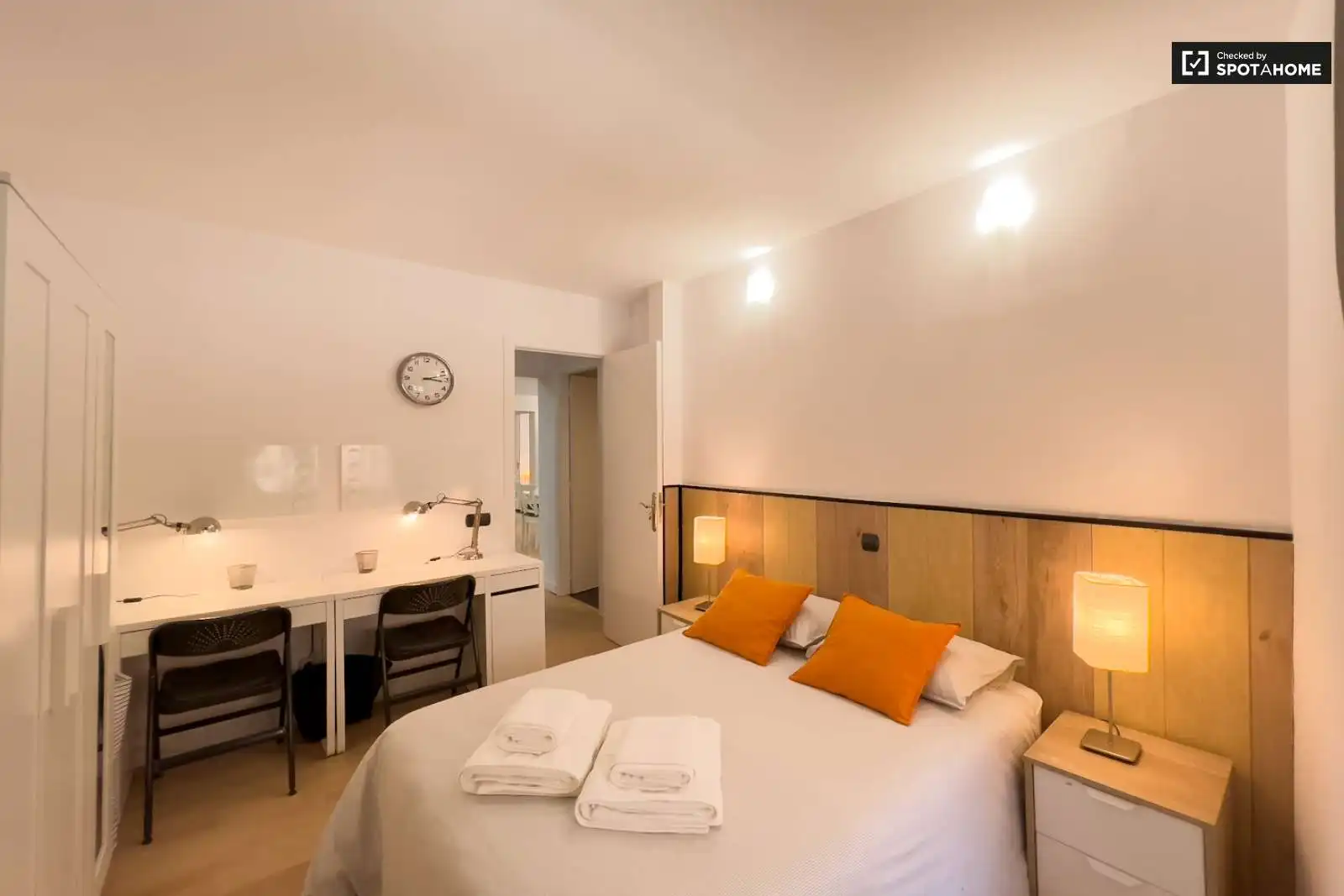 Habitación de Piso para compartir en Barcelona con Aire acondicionado, Calefacción y Terraza