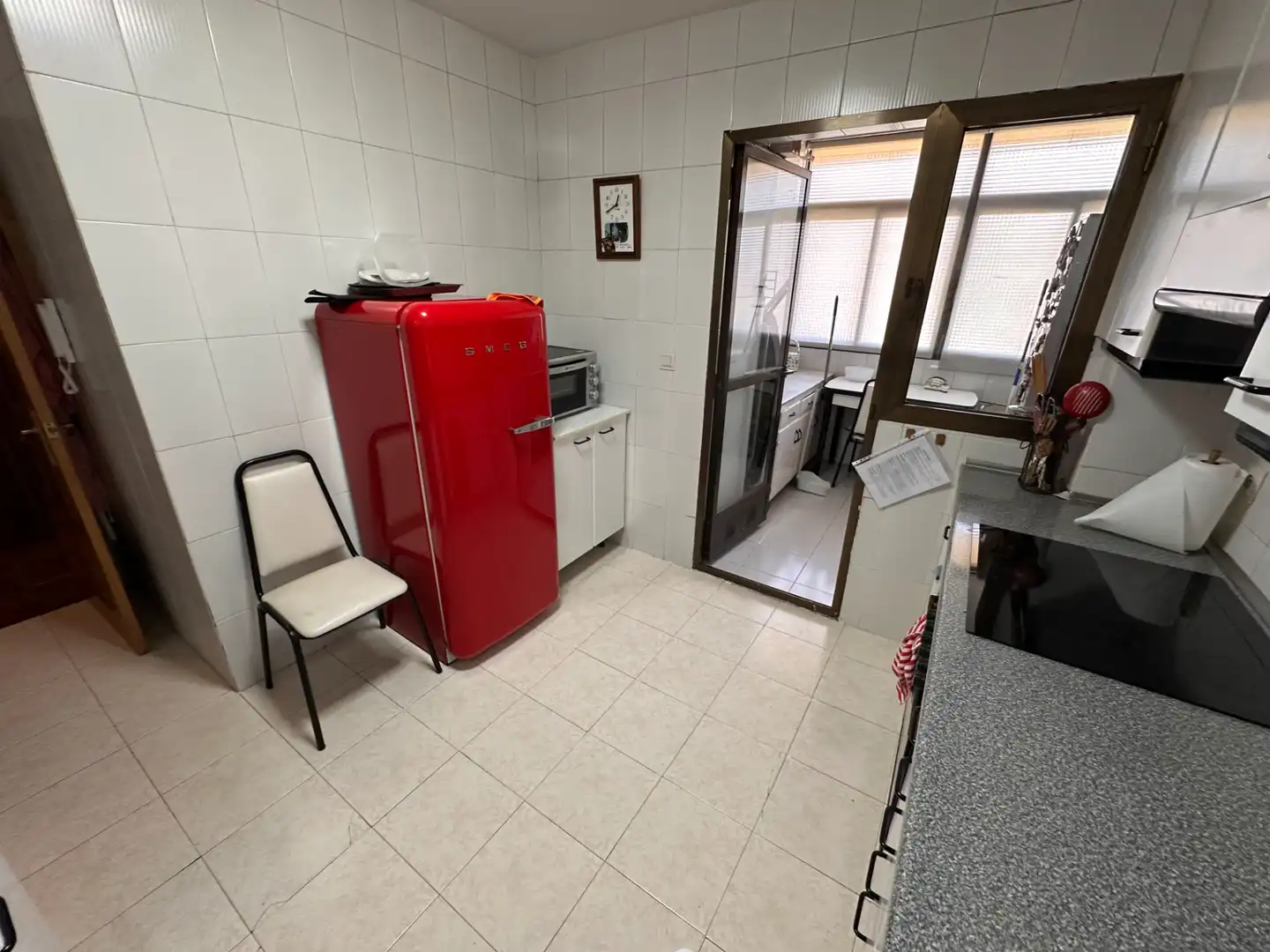 Küche von Wohnung zum Verkauf in Cuenca mit Heizung, Parkett und Terrasse