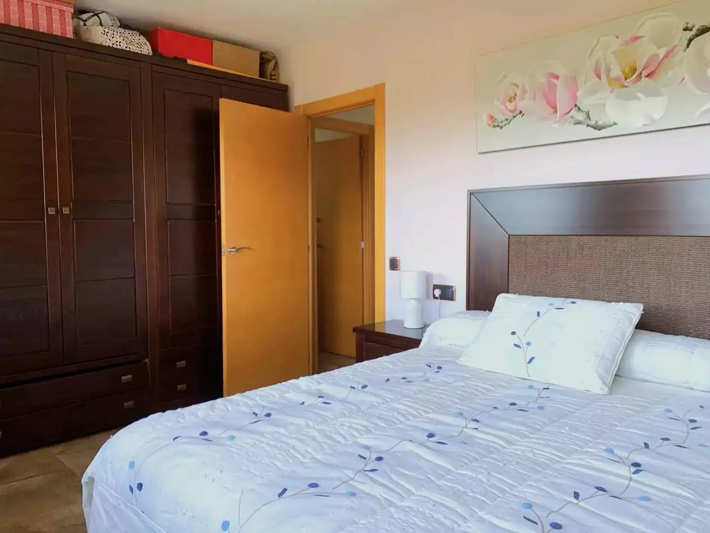 Schlafzimmer von Wohnung zum Verkauf in Hostalric mit Heizung, Terrasse und Balkon