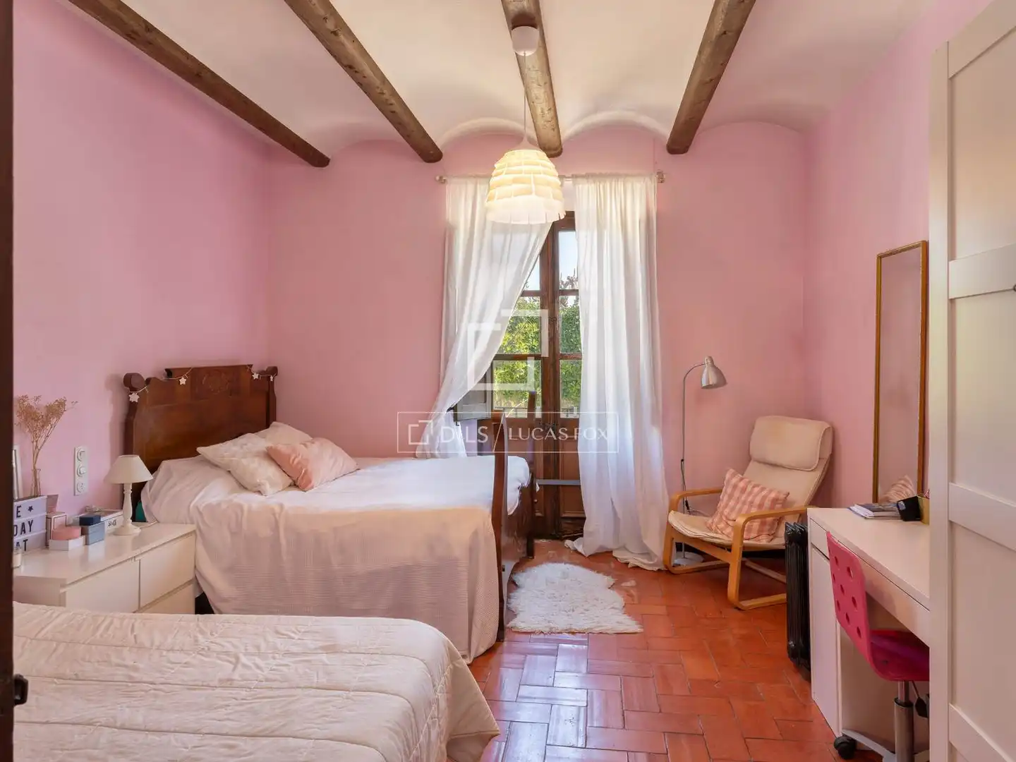 Habitación de Finca rústica en venta en Fontcoberta con Calefacción, Jardín privado y Terraza