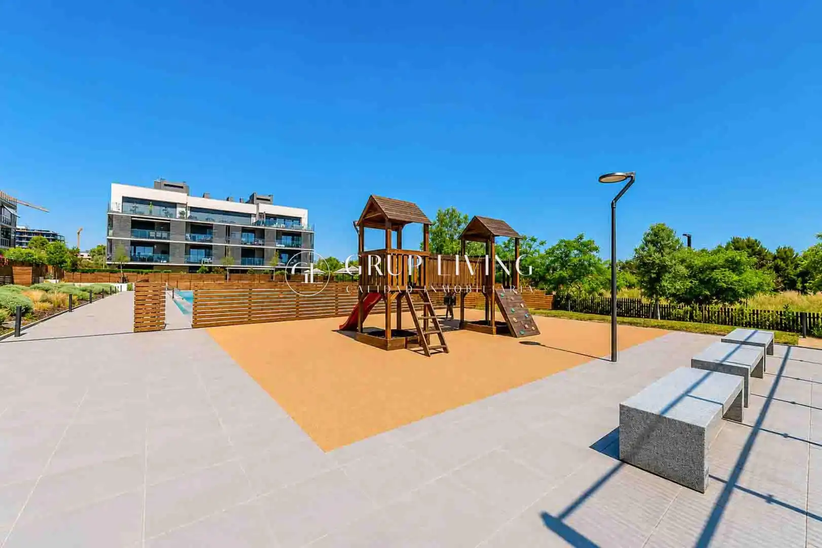 Terraza de Piso de alquiler en Sitges con Calefacción, Jardín privado y Terraza