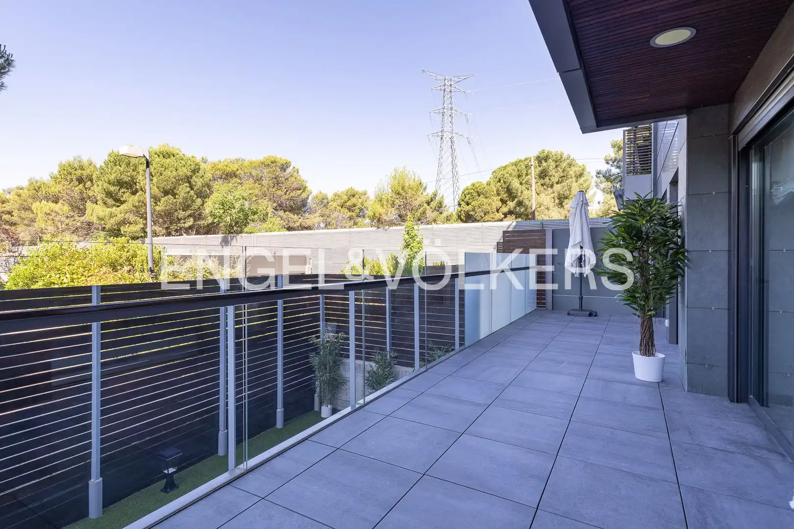 Terrace of Flat for rent in Majadahonda  with Air Conditioner, Heating and Private garden
