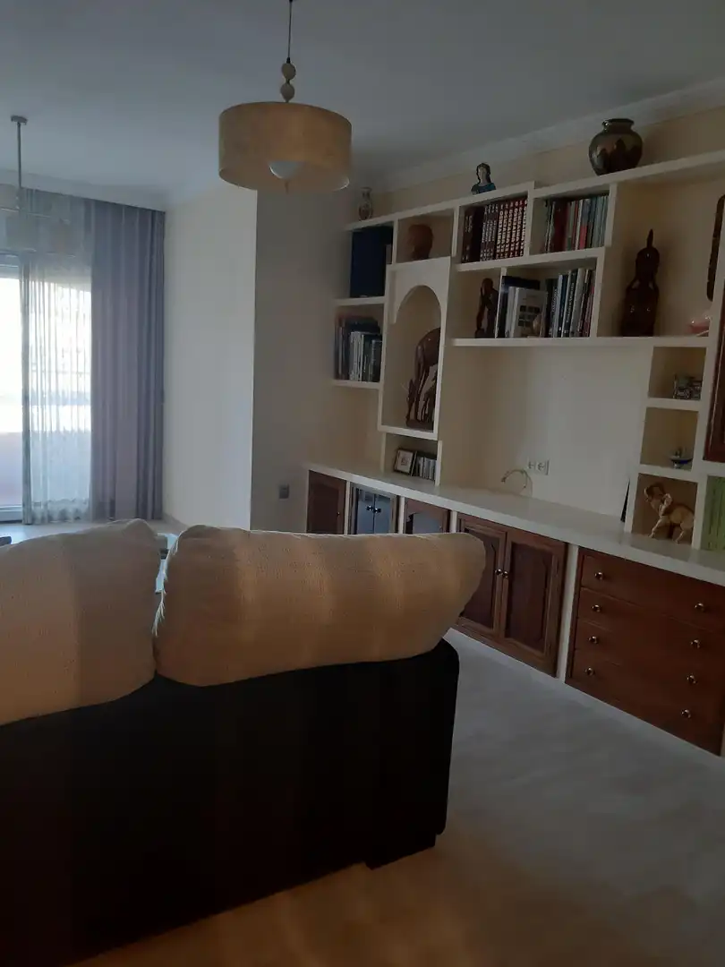 Living room of Flat for rent in Algeciras  with Air Conditioner and Furnished