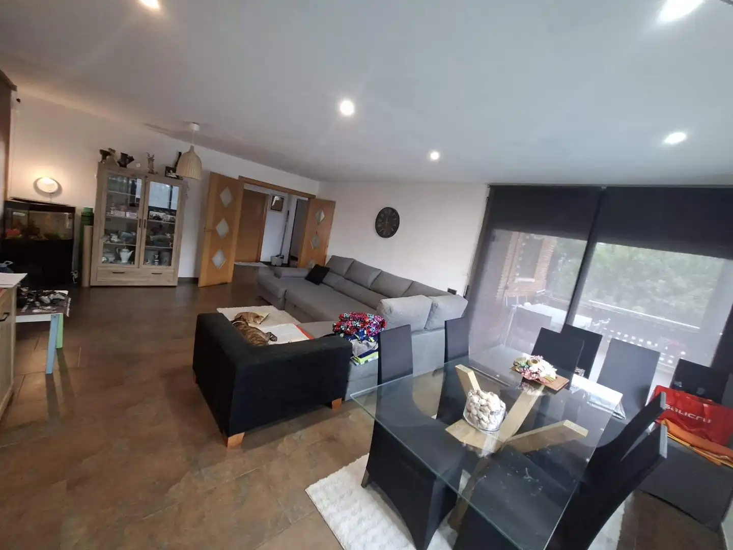 Sala de estar de Casa o chalet en venta en Vallirana con Aire acondicionado, Jardín privado y Balcón