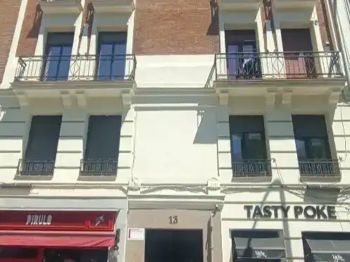Exterior view of Flat for rent in  Madrid Capital  with Air Conditioner
