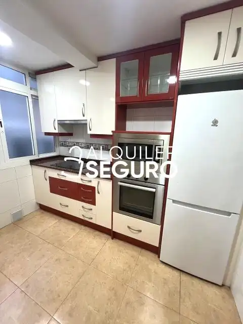 Kitchen of Flat for rent in Getafe  with Air Conditioner, Heating and Terrace