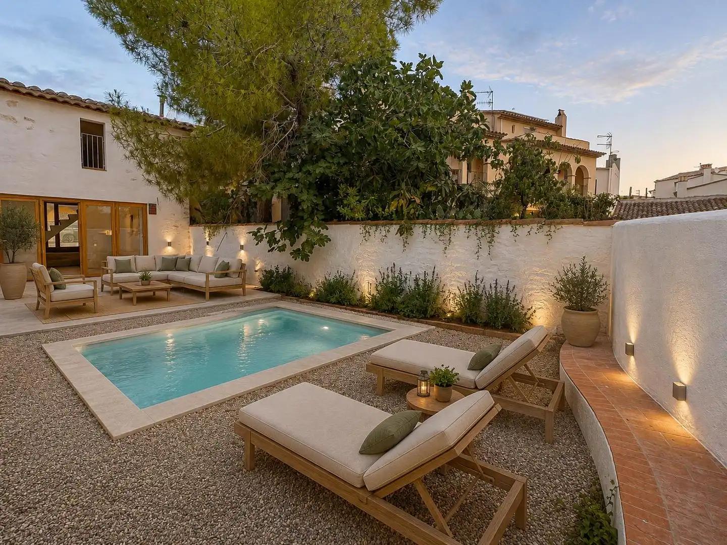 Terraza de Casa o chalet en venta en Sant Pere de Ribes con Calefacción, Jardín privado y Terraza