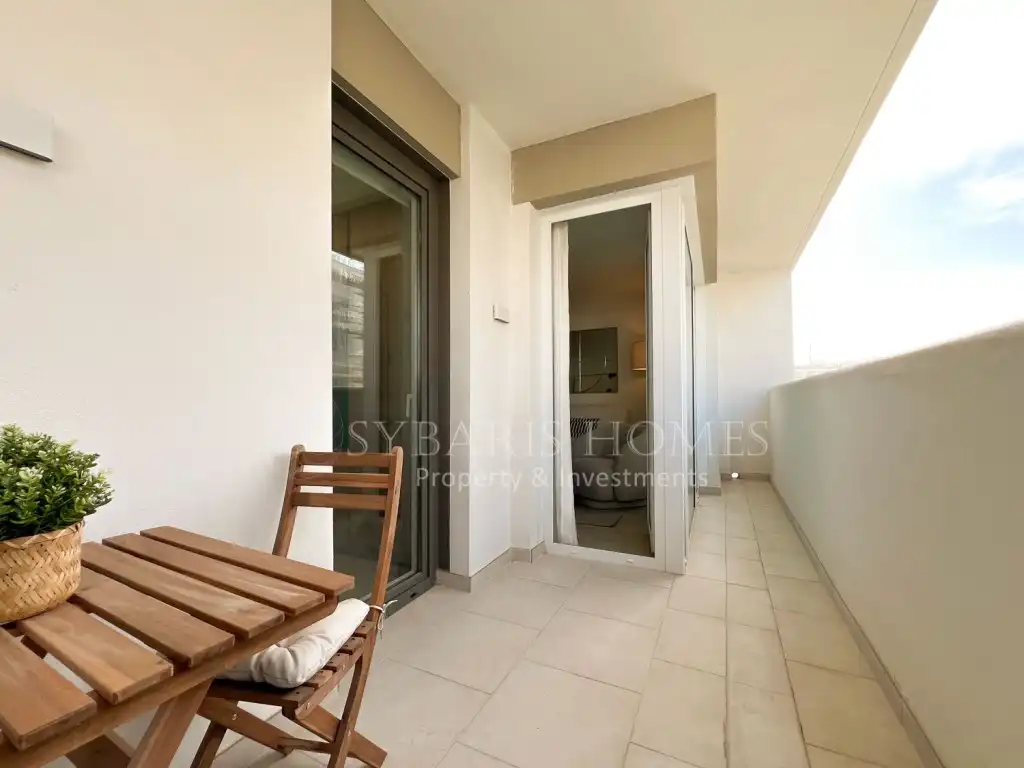 Balcony of Attic for sale in Jávea / Xàbia  with Air Conditioner, Swimming Pool and Oven