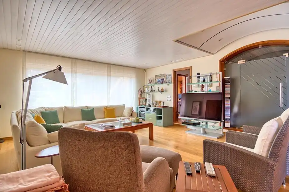 Sala d'estar de Casa o xalet en venda en Palafrugell amb Aire condicionat, Calefacció i Terrassa