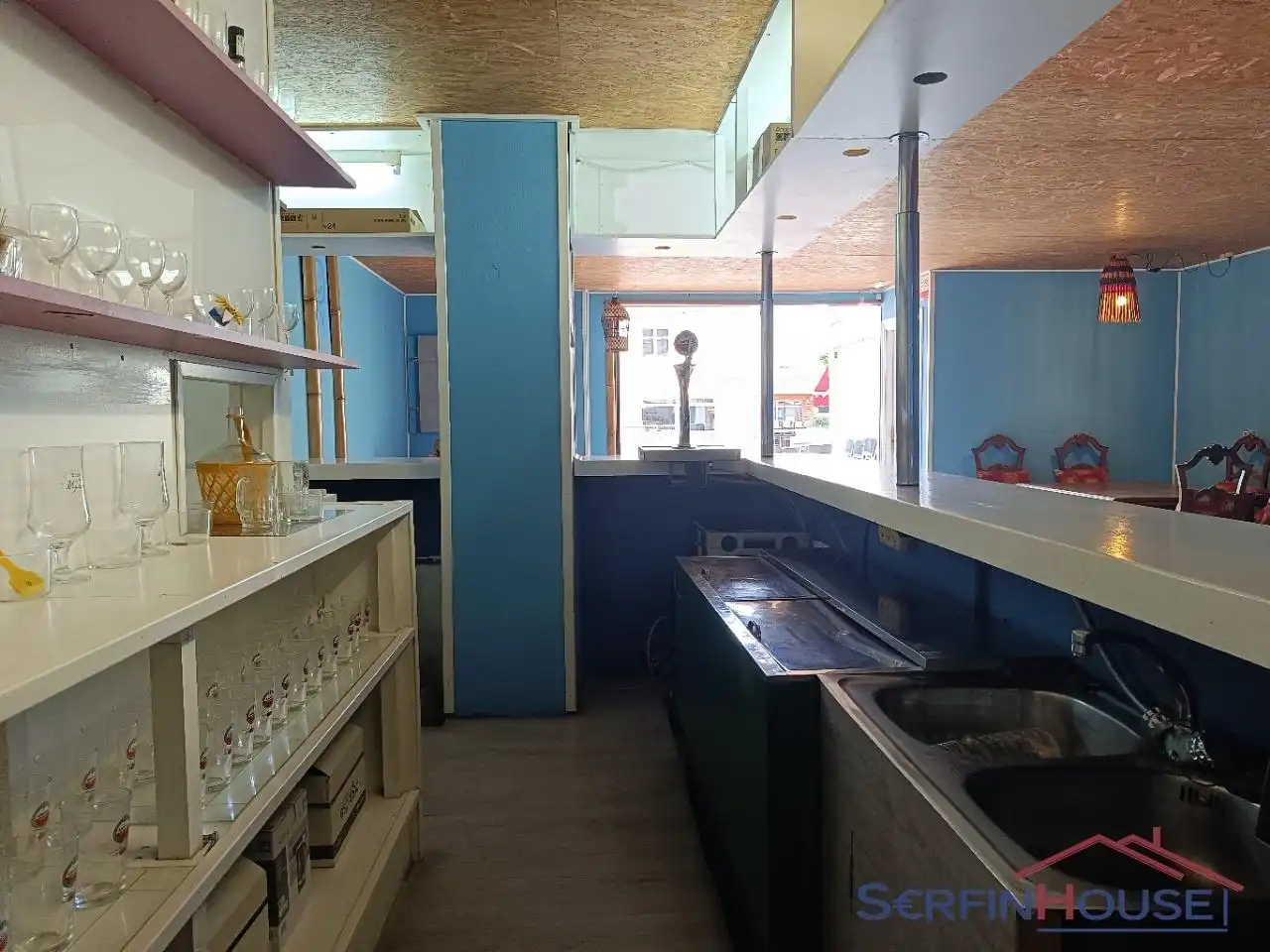 Cocina de Local en venta en Noja con Terraza